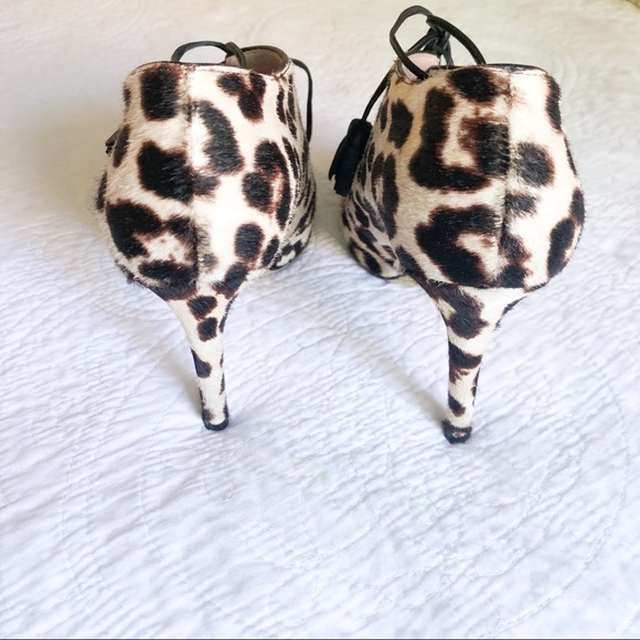 Kate Spade Leopard Heels Size 5.5 - Picture 3 of 4